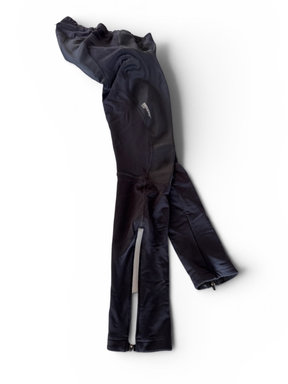 Gore Windstopper Soft Shell Cycling Running Tights Black